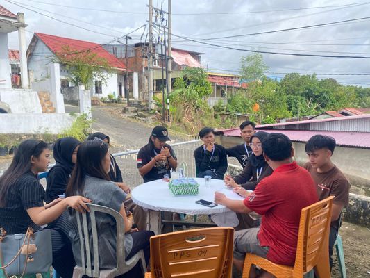 KORDINASI DENGAN KETUA RT 27 